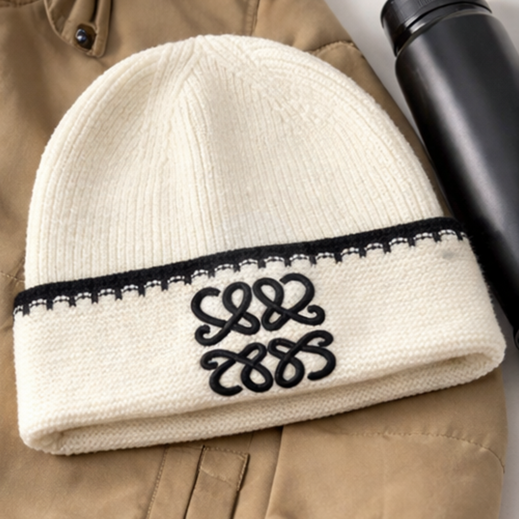 Cashmere Jumbo Beanie - W