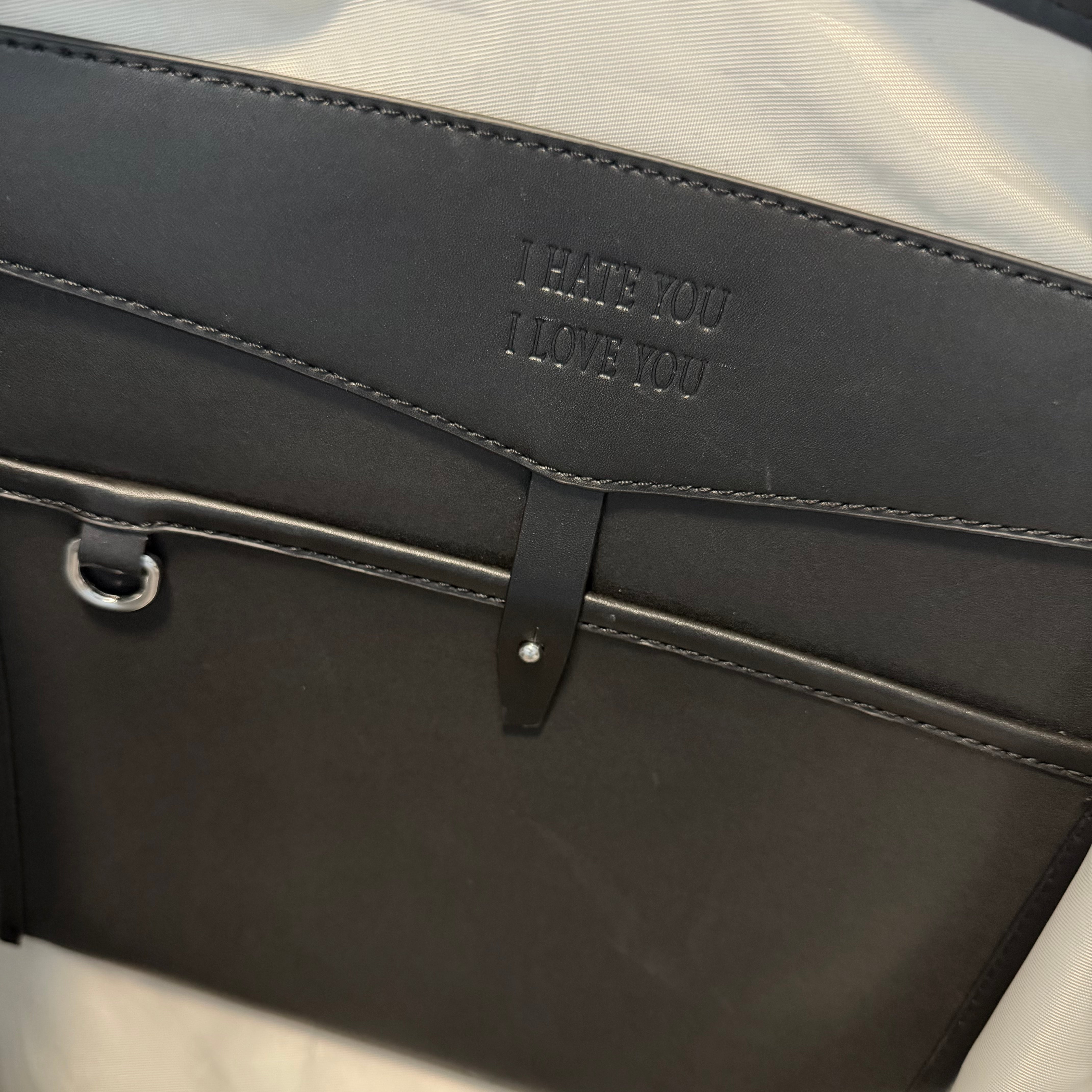 'Intercciato' Leather Backpack