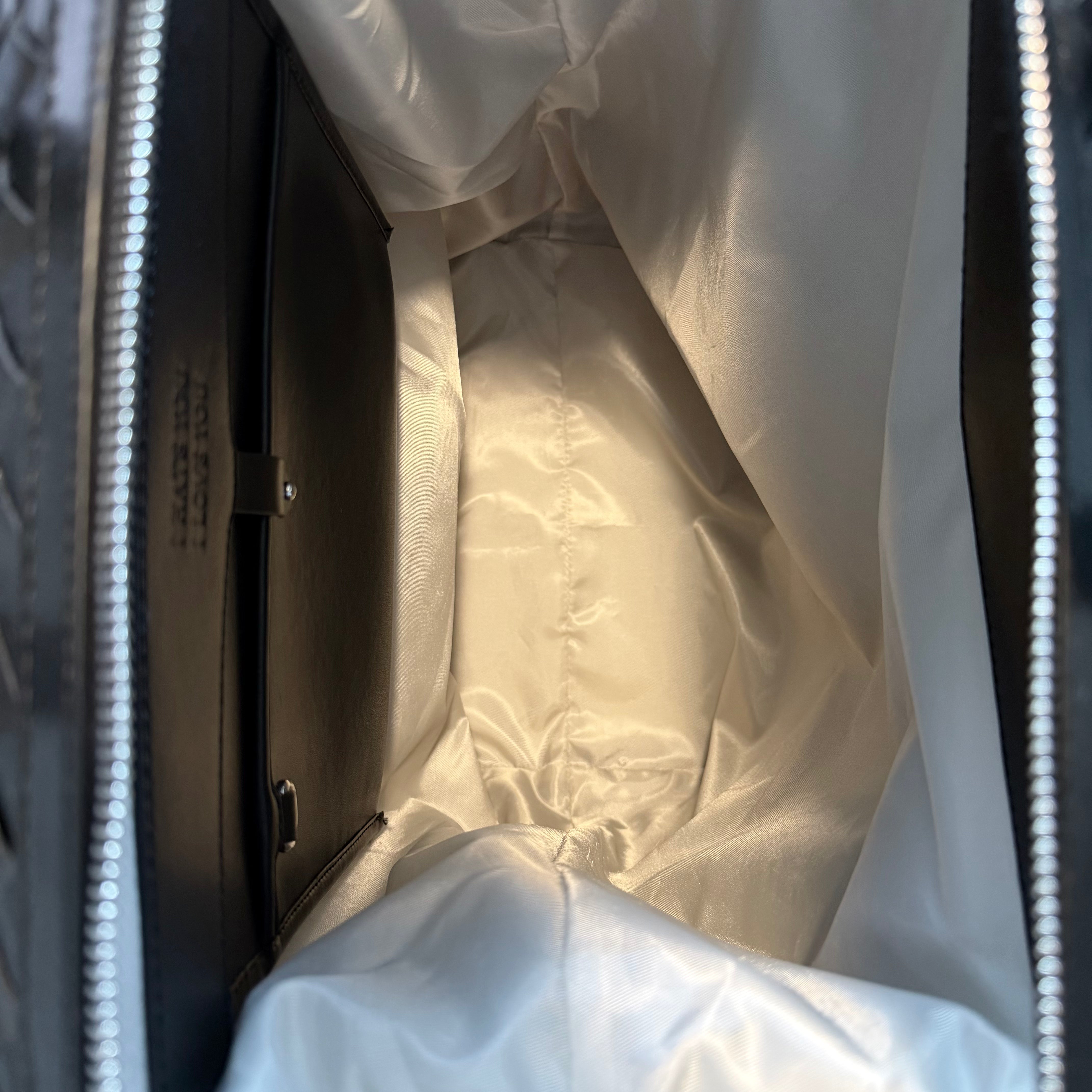 'Intercciato' Leather Backpack