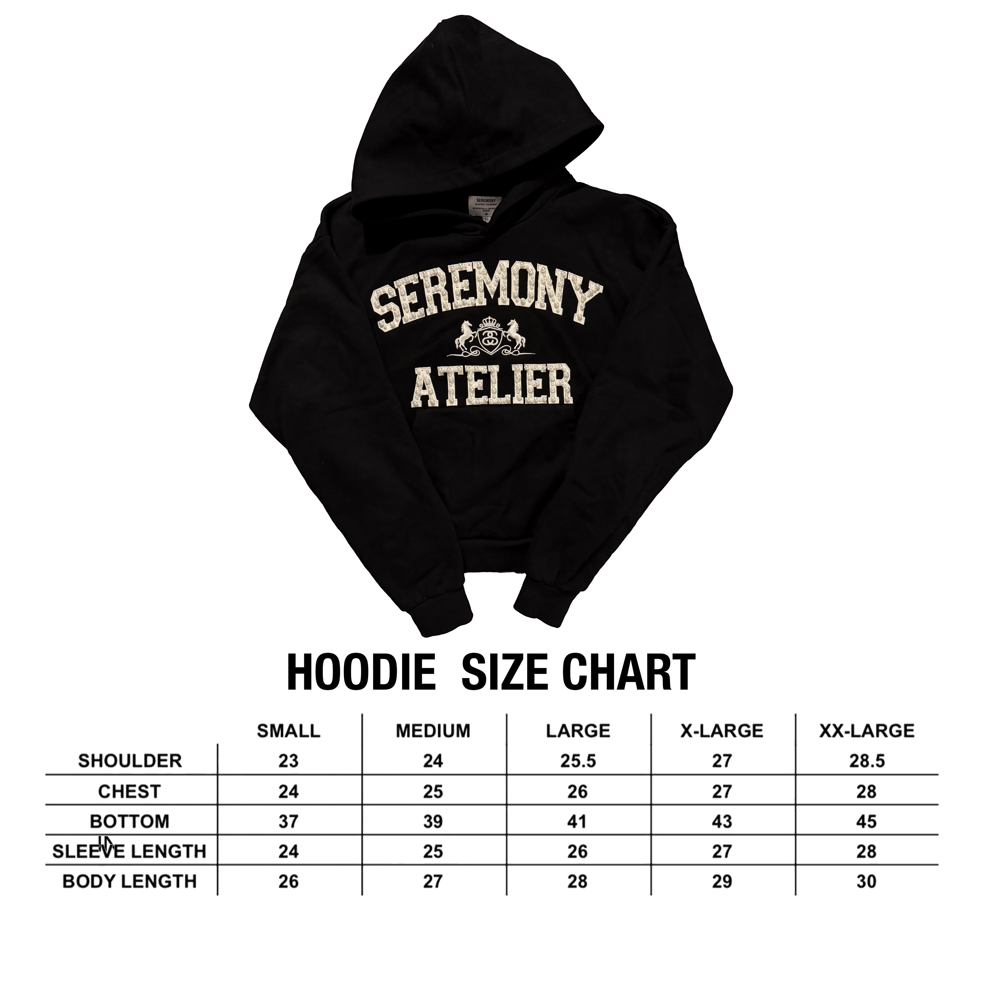 'Pearled' Hoodie